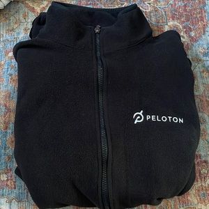 Peloton fleece employee jacket size large
